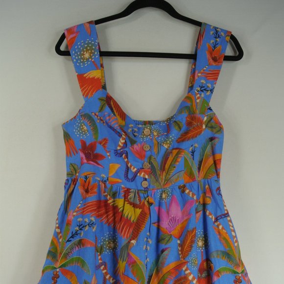 NEW Farm Rio Macaw Party Mini Dress size S #2909 - Picture 5 of 11